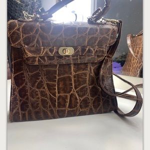 Vintage Brown Crossbody bag